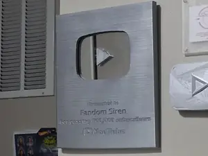 YouTube Silver Play Button