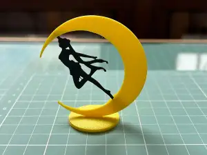 <美少女战士>月野兔摆件(人物可转)