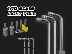 1/10 Scale Light Pole