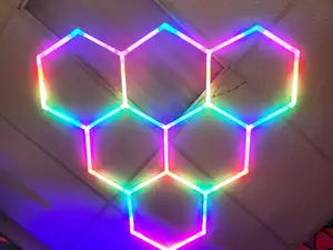 RGB LED HEX GRID