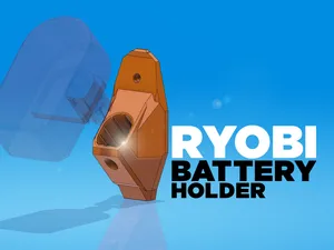 Ryobi Battery Holder