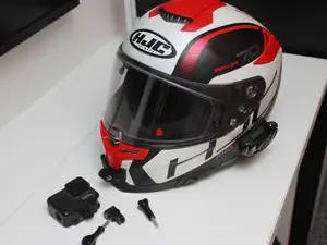 HJC RPHA 70 front GoPro mount