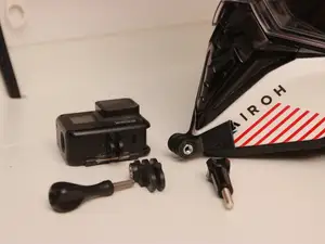 Minimalistic GoPro mount Airoh Commnader 1 & 2