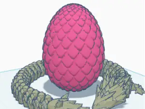 egg and dragon