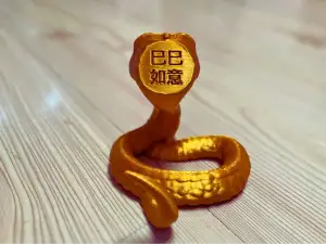 蛇年贺岁专属 巳巳如意小蛇手机支架