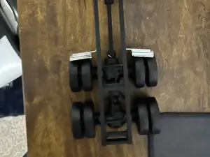 1:24 scale semi truck rear axle