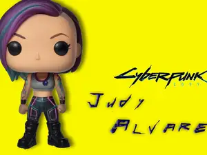 Judy Álvarez Cyberpunk 2077 Funko Chooms