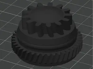 Graef s32000 Allesschneider blade drive gear