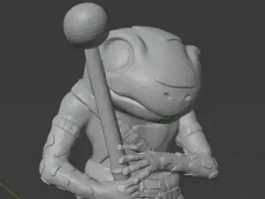 Grung Minifigure for dnd