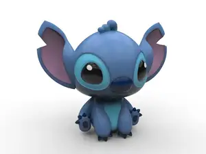 Stitch STL Model 