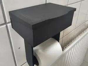 Klorollerhalter mit Box für Feuchttücher