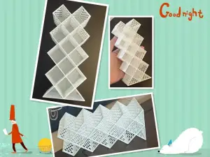 架子收纳盒多格小格子 无限组合叠加 家用桌面化妆品整理盒网红大容量口红盒