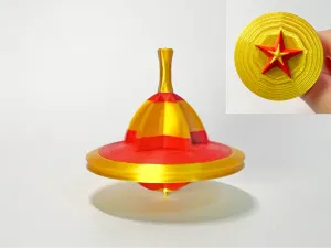 五角星陀螺 spinning top