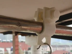 晾衣杆防风限位器