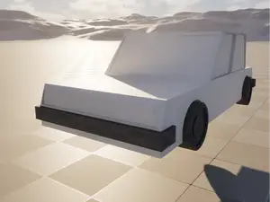 Cartoon car