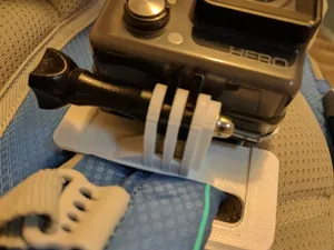 Gopro backpack strap mount