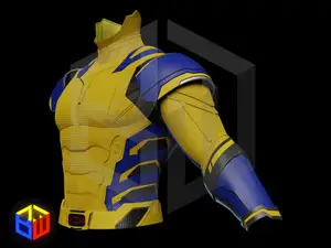 Wolverine Textured Suit Upper Half