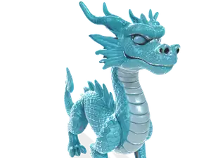 Mystic Azure Dragon