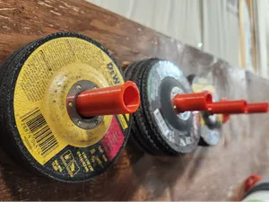 Grinding Disk Holder for 4.5" Disk "Wall Mounted"