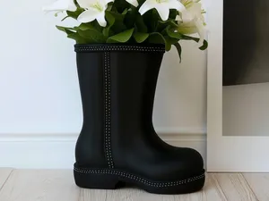 Boot Vase – Rain Boot Flower Vase for Unique Decor