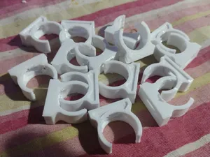 Grampa para caño de pvc de 20mm