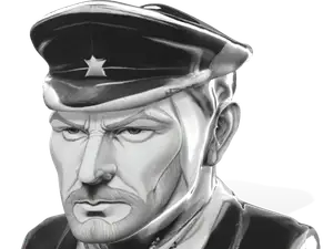 Military Commander Character Bust
