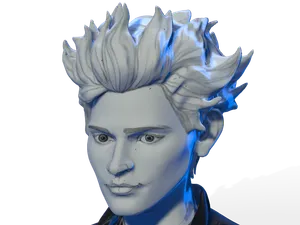 Luminous Punk Bust