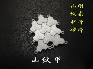 山纹鳞甲甲片