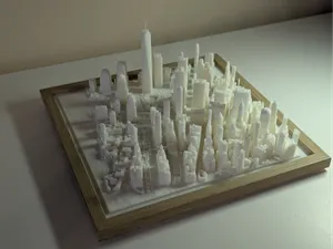 Printable WTC New York - Very detailled