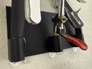 Air tool pneumatic tool holder for 3 tools