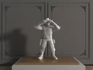 3D-модели военного связиста для печати