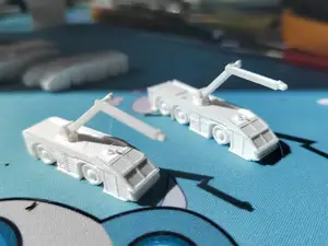 机场消防车模型(1:400)