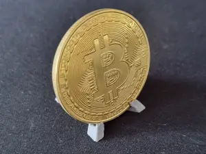Bitcoin coin stand/display