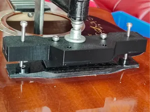 吉他琴码开胶后修复工具（压块和额外的顶块） Fixture of Guitar Saddle