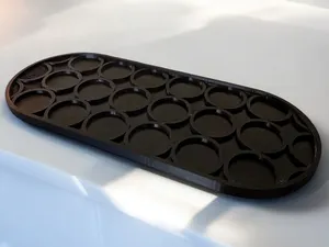 Tray for Three Glasses