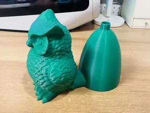 猫头鹰水哨罐(仿制的印加哨罐)