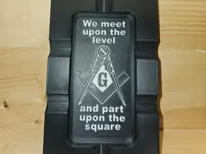 Masonic Cigar Tray