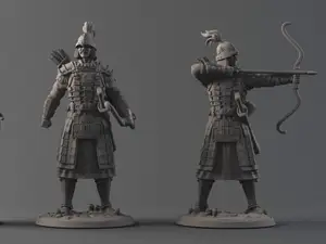 射箭士兵兵人