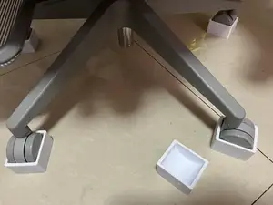 椅子滑轮固定座