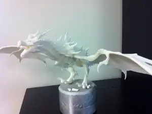 Low Poly Alduin from Skyrim