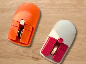 Retro Rechargeable Wireless Mouse 复古可充电无线鼠标