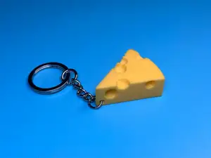 奶酪钥匙挂件