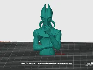 Mass Effect Salarian Bust