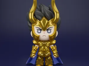 Chibit 105 : GoldSaint Capricorn Shura(SaintSeiya)