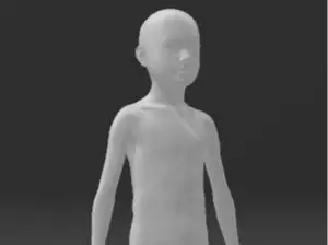 Kids Armor Cosplay Costume Dummy Mannequin