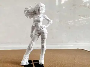 以七龙珠18号为原型设计的美少女战士
