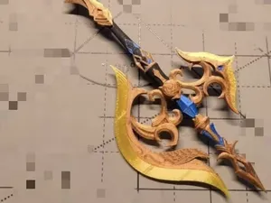 原神那维亚专武武器cos裁断 可放大打印