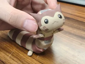 可动大尾立(精灵宝可梦)