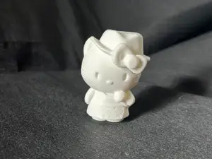 kitty猫凯蒂猫戴牛仔帽子的猫猫