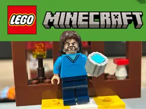 LEG0 Minecraft Water Bucket